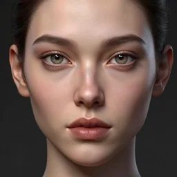 award winning intricate highly detailed artwork featuring a hyper - realism digital portrait of the most beautiful woman in the world, zbrush, perfect eyes. by artstation, deviant art.