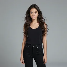 studio photography of a female i 0 askx