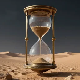 huge hourglass floating above aral lake desert in the style of jaroslaw jasnikowski, dramatic lighting, epic, photorealistic, alexander mikhalchuk, jaroslaw jasnikowski, dariusz zawadzki, h. r. giger, trending on artstation