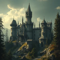 a beautiful very detailed rendering of urbex castle by frederick mccubbin, postcyberpunk nature sci - fi, archdaily, wallpaper, highly detailed, trending on artstation.