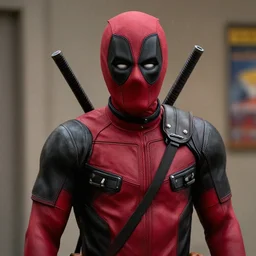 film still of deadpool in the new dirty jobs tv series, 4 k