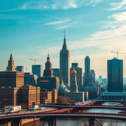 a highly realistic photo of cincinnati, ohio.