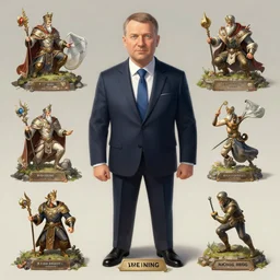 andrzej duda holding rpg, concept art