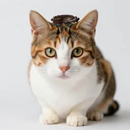 a calico cat as luke skywalker