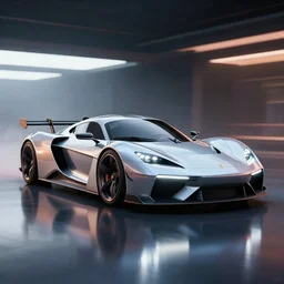 a film still of a single futuristic porsche, sport car gran turismo 7 forza horizon need for speed fast and furious 5 unreal engine supercar hypercar game concept car octane render, 4 khd 2 0 2 2 3 d cgi rtx style chrome reflexion global illumination ray tracing hdr arstation pixar and disney unreal
