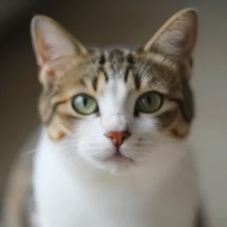 photo of a blurred cat