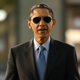 barrack obama as cj with sunglasses in san andreas san andreas, xbox, ps 2 movie still, cinematic lighting, ray tracing, octane render, long lens, shallow depth of field, bokeh, anamorphic lens flare, 8 k, hyper detailed, 3 5 mm film grain
