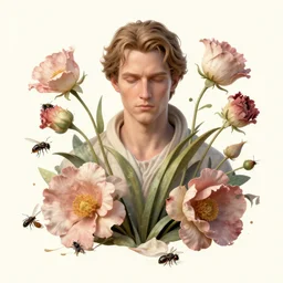 the platonic ideal of flowers, rotting, insects and praying of cletus kasady carnage thanos nazgul doctor manhattan chtulu mandelbulb ponyo bioshock davinci heavy rain, d & d, fantasy, ego death, decay, dmt, psilocybin, art by artgerm and greg rutkowski and alphonse mucha