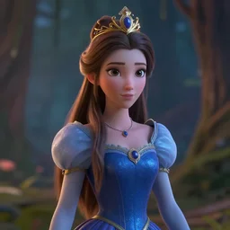 beautiful princess, unreal engine, by weta digital, bokeh, dramatic