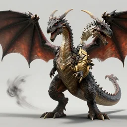ancient dinosaur dragon, dragon headed, full body concept, monster hunter rathalos,, sharp focus, hyper detailed, by beksinski, ruan jia, trending on artstation