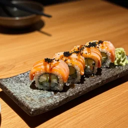 vegan sushi expensive dinner