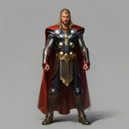 viking looking thor, d & d, fantasy, portrait, highly detailed, full body, digital painting, trending on artstation, concept art, sharp focus, illustration, art by artgerm and greg rutkowski and magali villeneuve