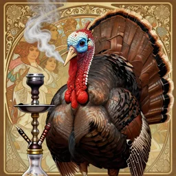 hyperdetailed portrait of a man turkey smoking a hookah, digital painting, artstation hq, sharp foccus ilustration, artstation hq. intricate, elegant. wlop, artgerm, greg rutkowski, alphonse mucha, medium shot. dan mumford, tomokazu matsuyama, takato 4 yamamoto