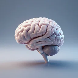 a human brain in the shape of a cube