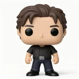 a funko pop of nico di angelo