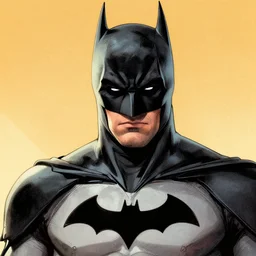 batman detailed portrait by frank miller