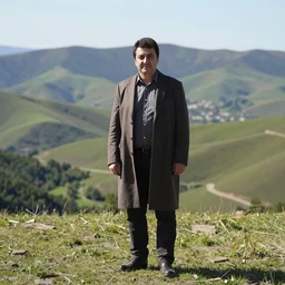 A scene with a character in a scenic place by emil bilalov
