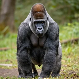a hairless gorilla
