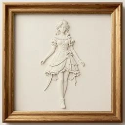 a coherent illustration fantasy wood frame engraving with elegant details, golden border detail ornaments art by fantasy style, centered, facing shot, swords, crowns, dragons!! and royal shields, symmetry, elegant, masterpiece