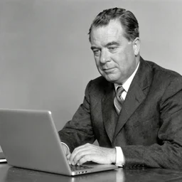 1932 photo of Franklin Roosevelt shows he did in fact own a macbook pro
