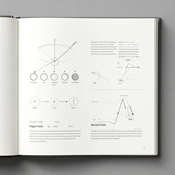 page from a minimalist book on data visualization design by edward tufte