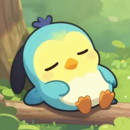 real life sleepy bird from pocoyo happy cute photograph national geographic