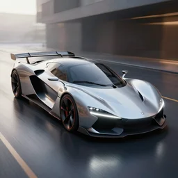render of futuristic supercar