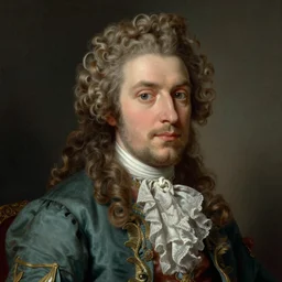 baroque rococo portrait by Greg Hildebrandt high detail