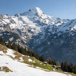 The Swiss Alps, Greg Rutkowski, ArtStation, CGSociety, Unreal Engine