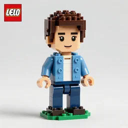 Micheal Cera made of Legos