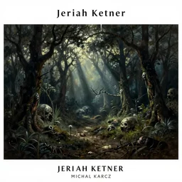 painting of a landscape by jeremiah ketner and michal karcz | horror themed | creepy