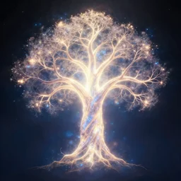 etheral astral light being, yggdrasil the tree of life, spiritual awakening