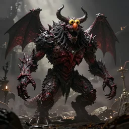 Elmo as a Bloodborne boss