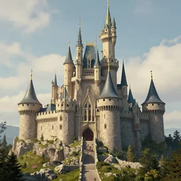 fantasy castle by jeff brown