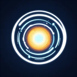 teleportation power, symbol vector art