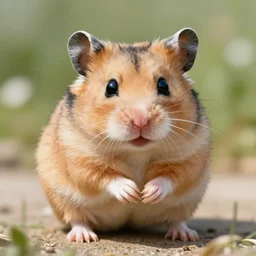 extremely cute and adorable hamster, art by greg rutkowski, high detailed