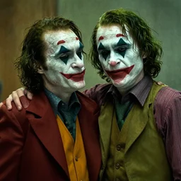 a still of paul f tompkins as the joker in the dark knight ( 2 0 0 8 )