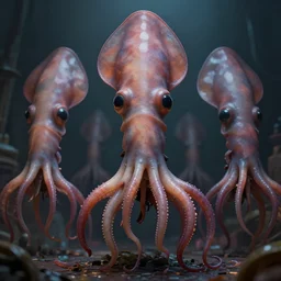 hyperrealistic dslr film still of early cuyler squidbillies anthropomorphic squid, stunning 8 k octane comprehensive 3 d render, inspired by istvan sandorfi & greg rutkowski & unreal engine, perfect symmetry, dim volumetric cinematic lighting, extremely hyper - detailed, extremely lifelike attributes & lifelike texture, intricate, masterpiece, artstation, stunning