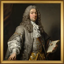 painting of Louis XIV, by a french renaissance artist