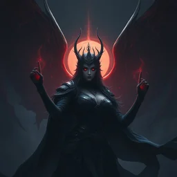 goddess of the darkness twilight, highly detailed, digital painting, artstation, concept art, smooth, sharp focus, illustration, unreal engine 5, 8 k, art by artgerm and greg rutkowski and edgar maxence