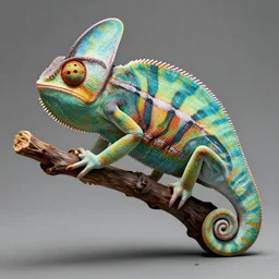 chameleon queen, 4 k, art station concept, highly detailed