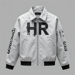 techwear jacket designed by acronym and hr giger, product picture, photography