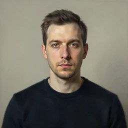 self portrait by Wojciech Siudmak.