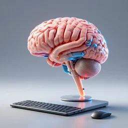 a computer made of human brain