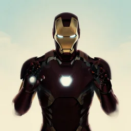 minimalist movie poster, iron man, minimalism, fanart, retro