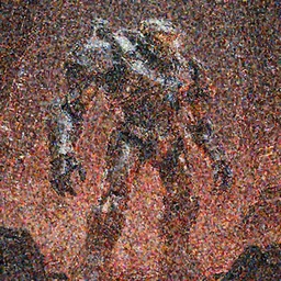 a medium shot photo of the chrome terminator cylon warror in a massive mass effect halo robot factory at night,red haze, volume metric lighting, retracing, unreal, concept art cyperpunk video game poster design with intricate details :: magic the gathering, Battlestar Galactica, lens flare, rich vibrant colors, High contrast, blizzard concept artist, syd mead