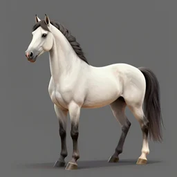 half human, half horse. digital art