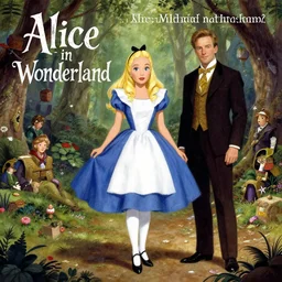alice in wonderland, by michael matchenko