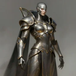 character concept art, metal skin legionaire, elegant, detailed, digital painting, trending on artstation, concept art, smooth, sharp focus, illustration, art by greg rutkowski and alphonse mucha, 8 k