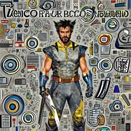 Ricardo Arjona as Wolverine, 8k, movie poster